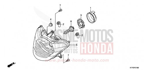 PROJECTEUR SH125B de 2011